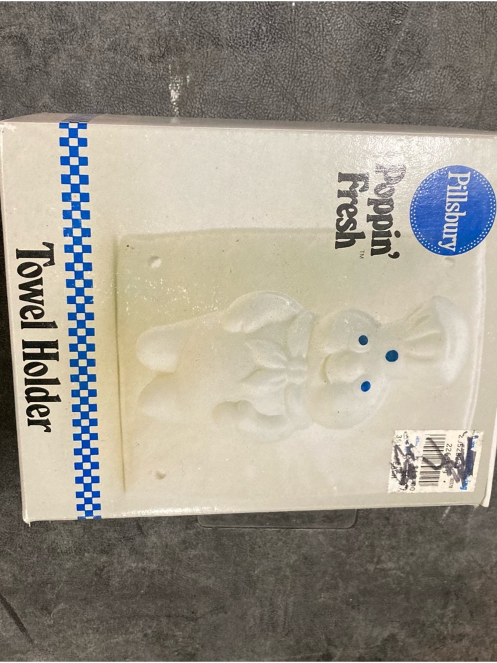 Pillsbury Poppin' Fresh White Towel Holder